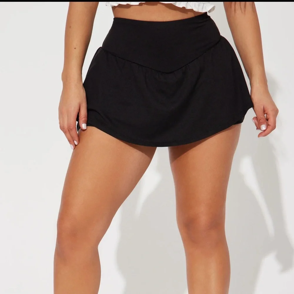 Fashion Nova Bounce Black Skort - Picture 3 of 8
